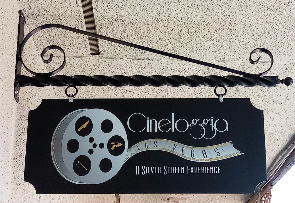 Cineloggia Front Sign